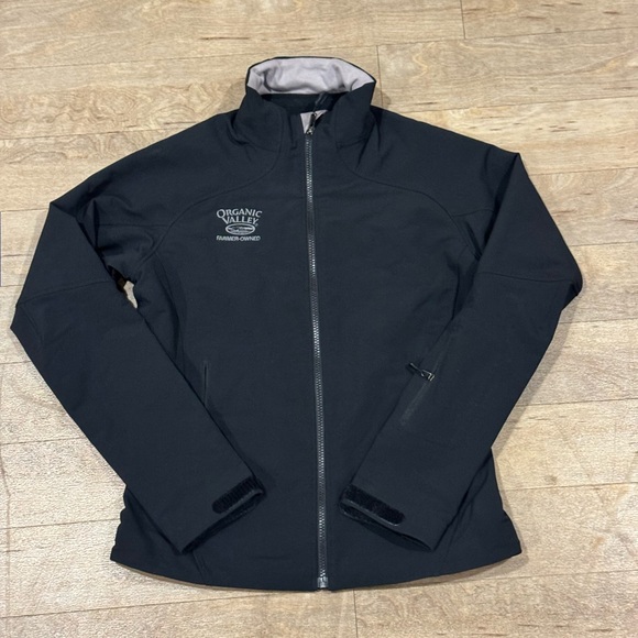 Patagonia Jackets & Blazers - Patagonia Full Zip Soft Shell Jacket Black Size Small Logo
